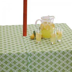 Design Imports Lattice Umbrella Tablecloth VJE3439